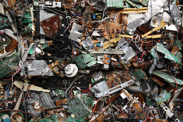 mountain of e-waste