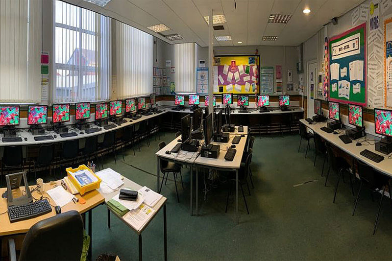 Oldershaw School ICT quite with refurbished computers