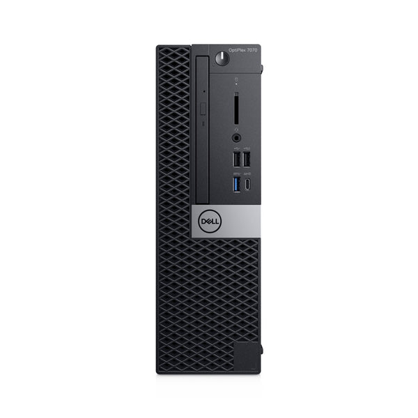 Front view of refurbished Dell Optiplex 7070