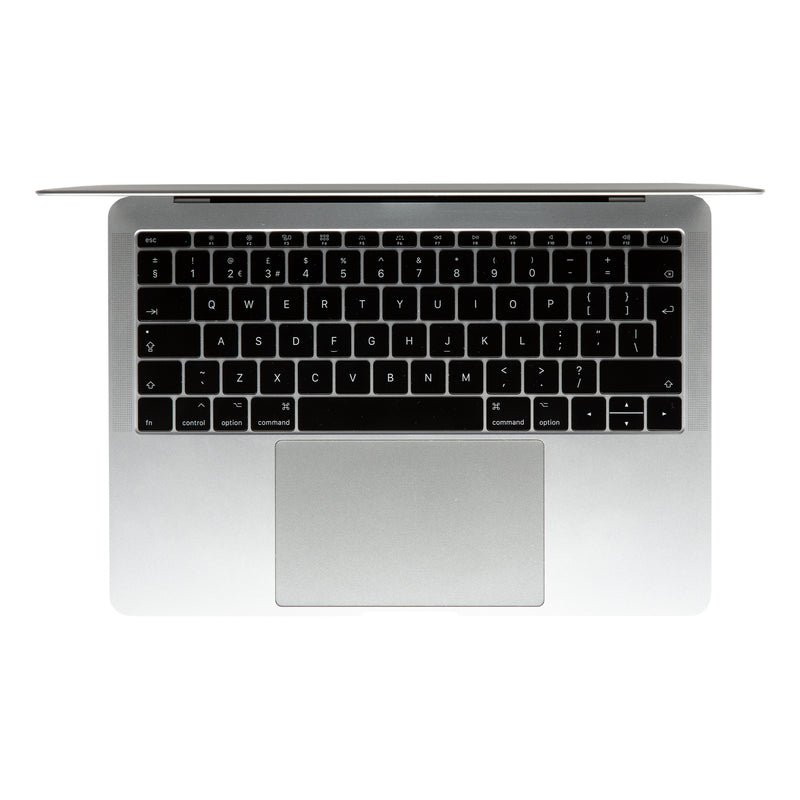 Top view of refurbished Apple MacBook Pro Silver