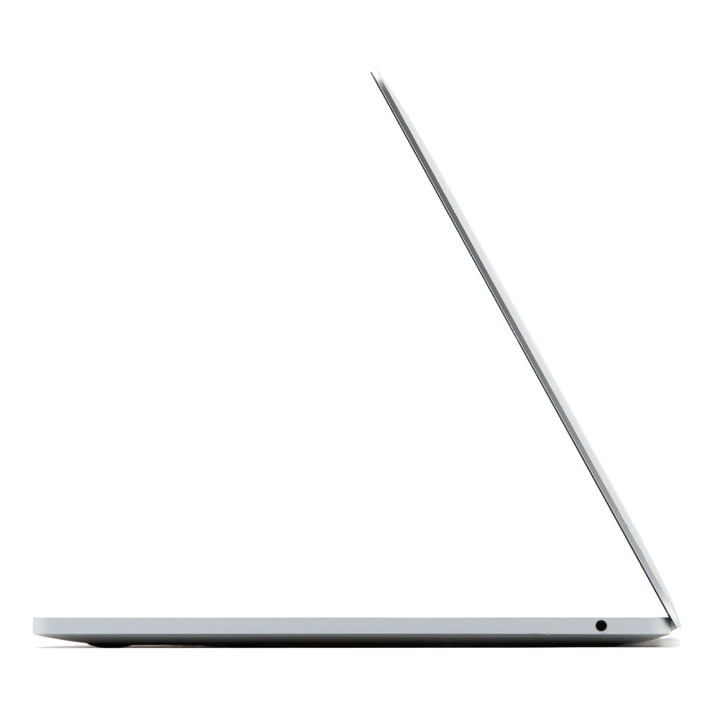 Side view of refurbished Apple MacBook Pro Silver