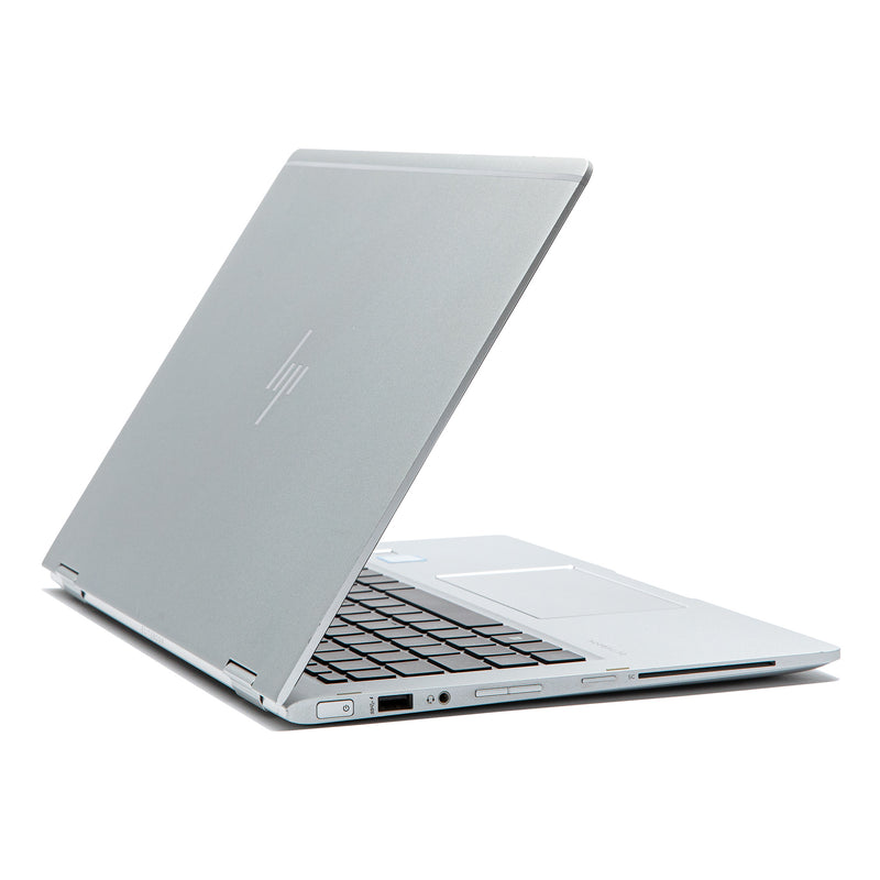 HP Laptop,  EliteBook x360 1030 G2 - i5-7300U, 8GB, 512GB, Touchscreen, Grade B Refurbished - Side Back