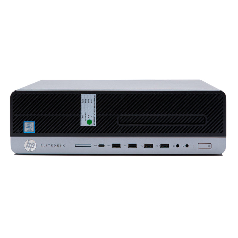 Front view of refurbsihed HP Elitedesk
